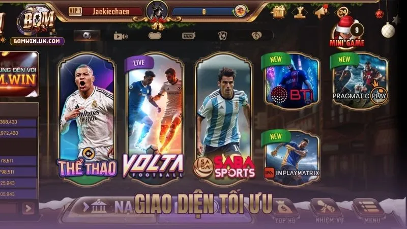 Trải nghiệm người dùng mượt mà với giao diện tối ưu