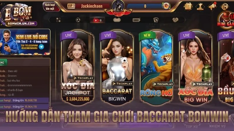Quy trình tham gia bàn cược Baccarat dành cho người mới bắt đầu